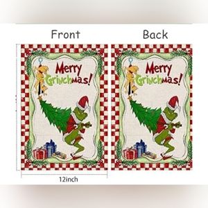 Grinch Merry Grinchmas flag